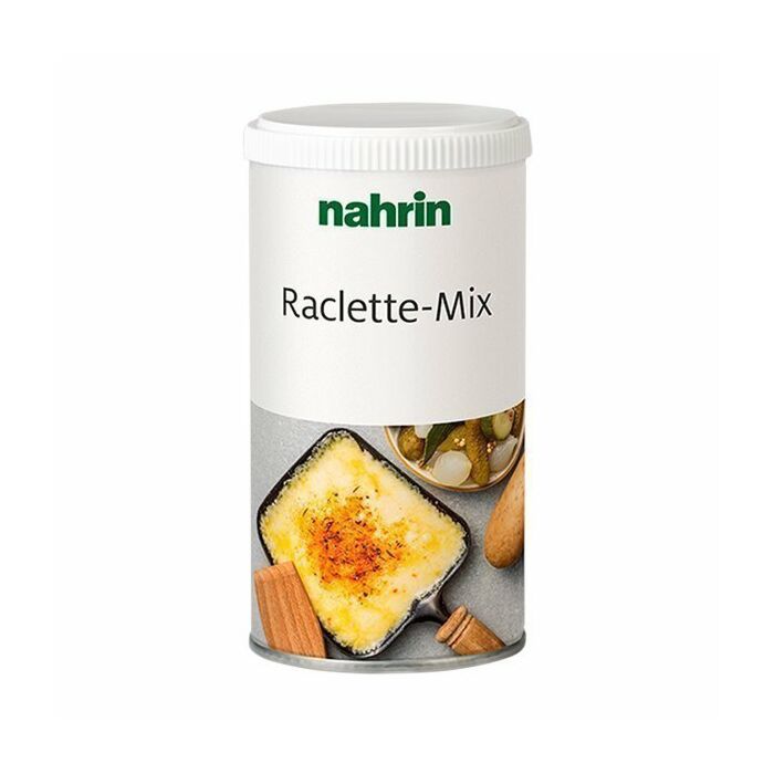 Raclette, formaggio a raclette fuso in padelle e ingredienti Foto